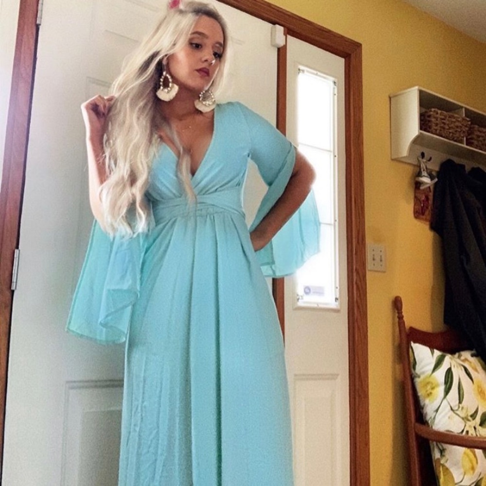 Blue Fashion Nova Dress